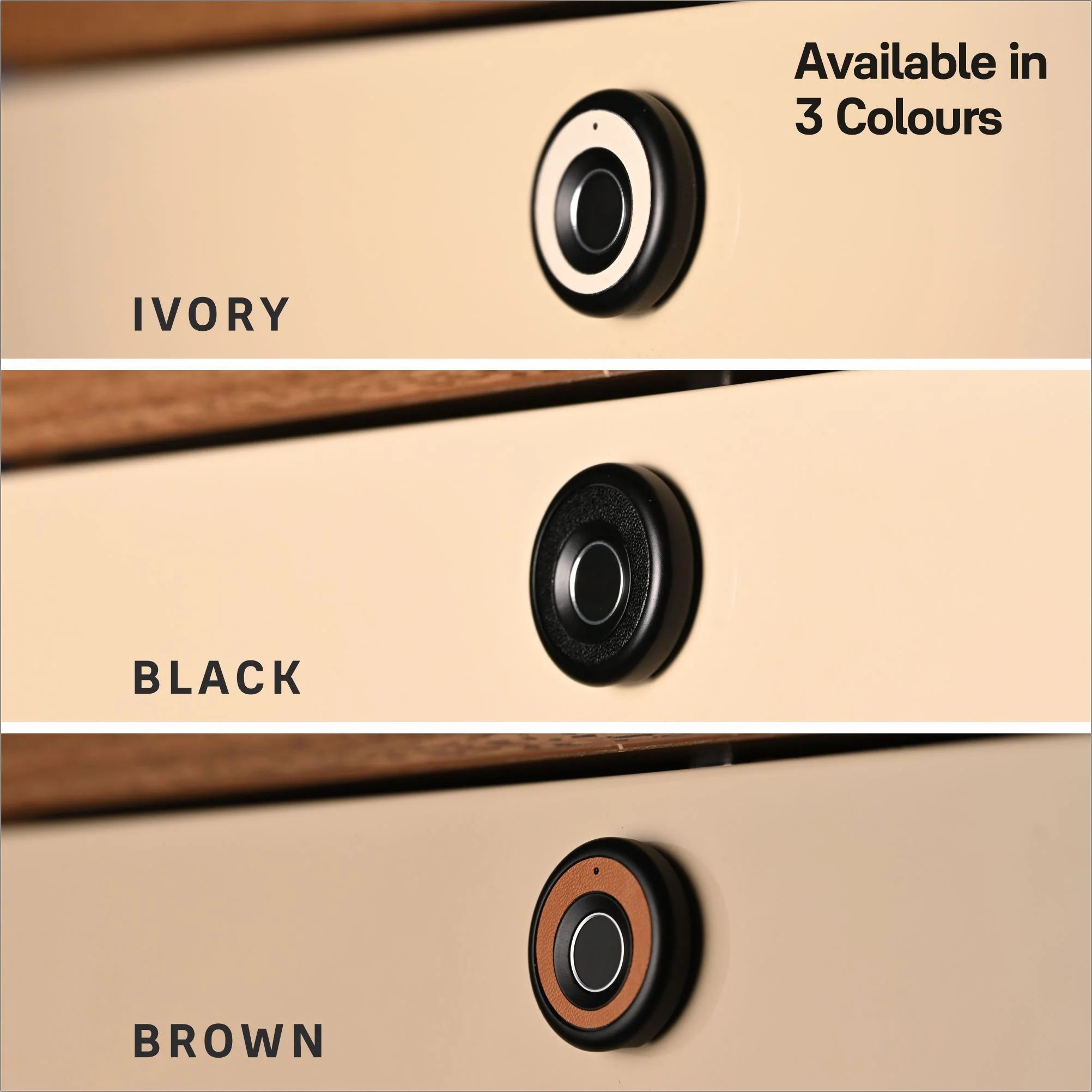 Biometric Smart Premium Furniture Lock - Brown - Image 15