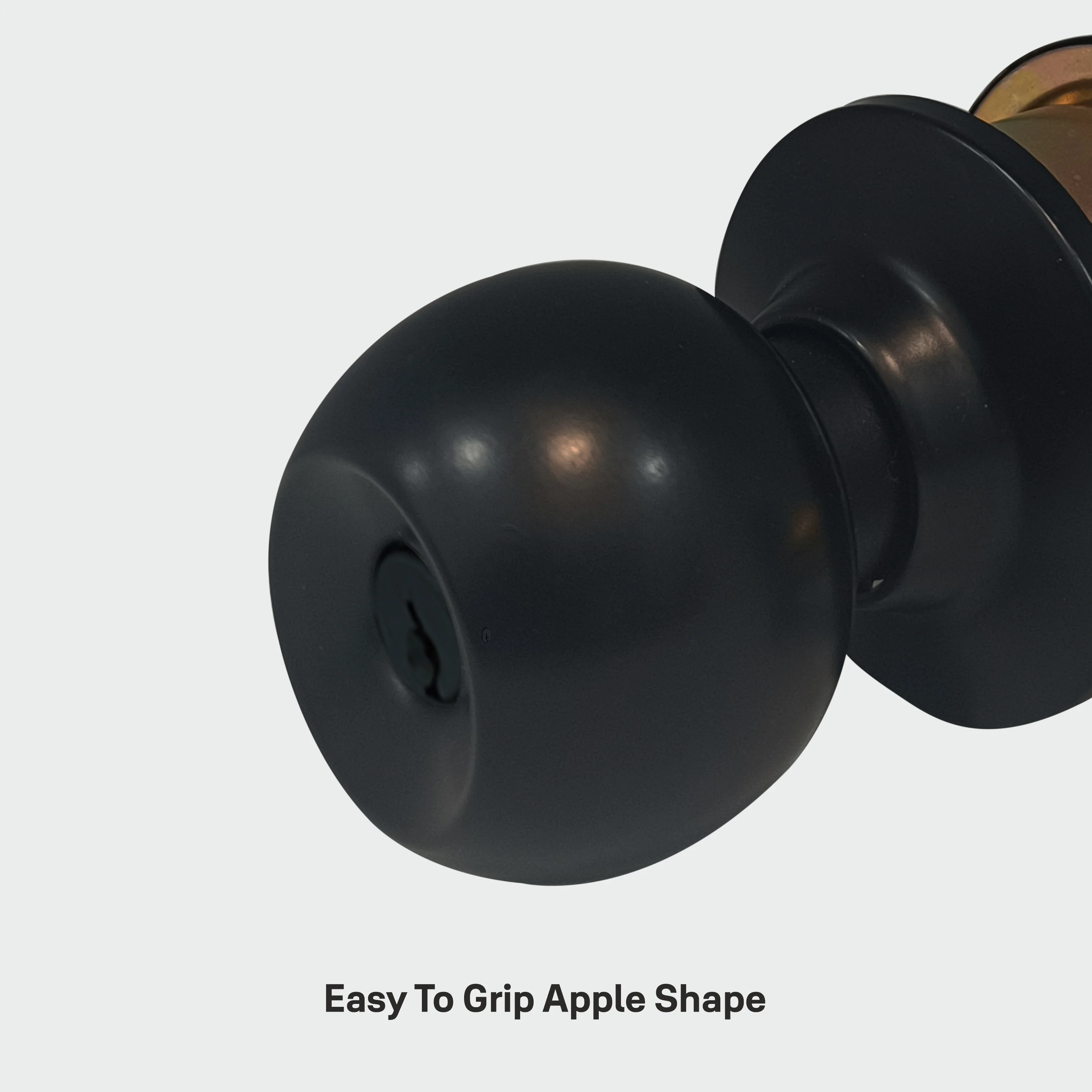 CA5127 US 19 Knobset- 60/70mm B/S, Entrance (with key) Black - Image 10