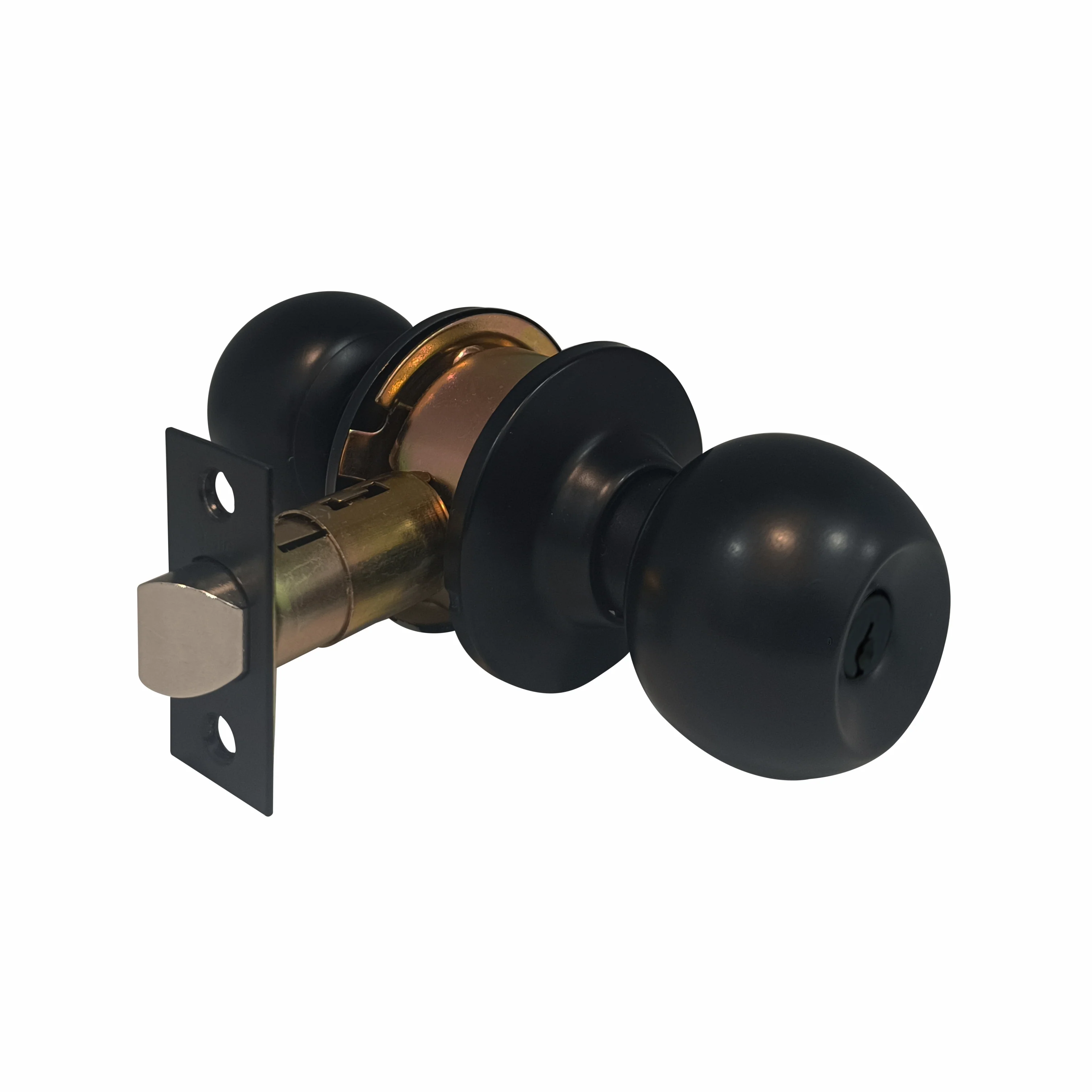 CA5127 US 19 Knobset- 60/70mm B/S, Entrance (with key) Black - Image 11