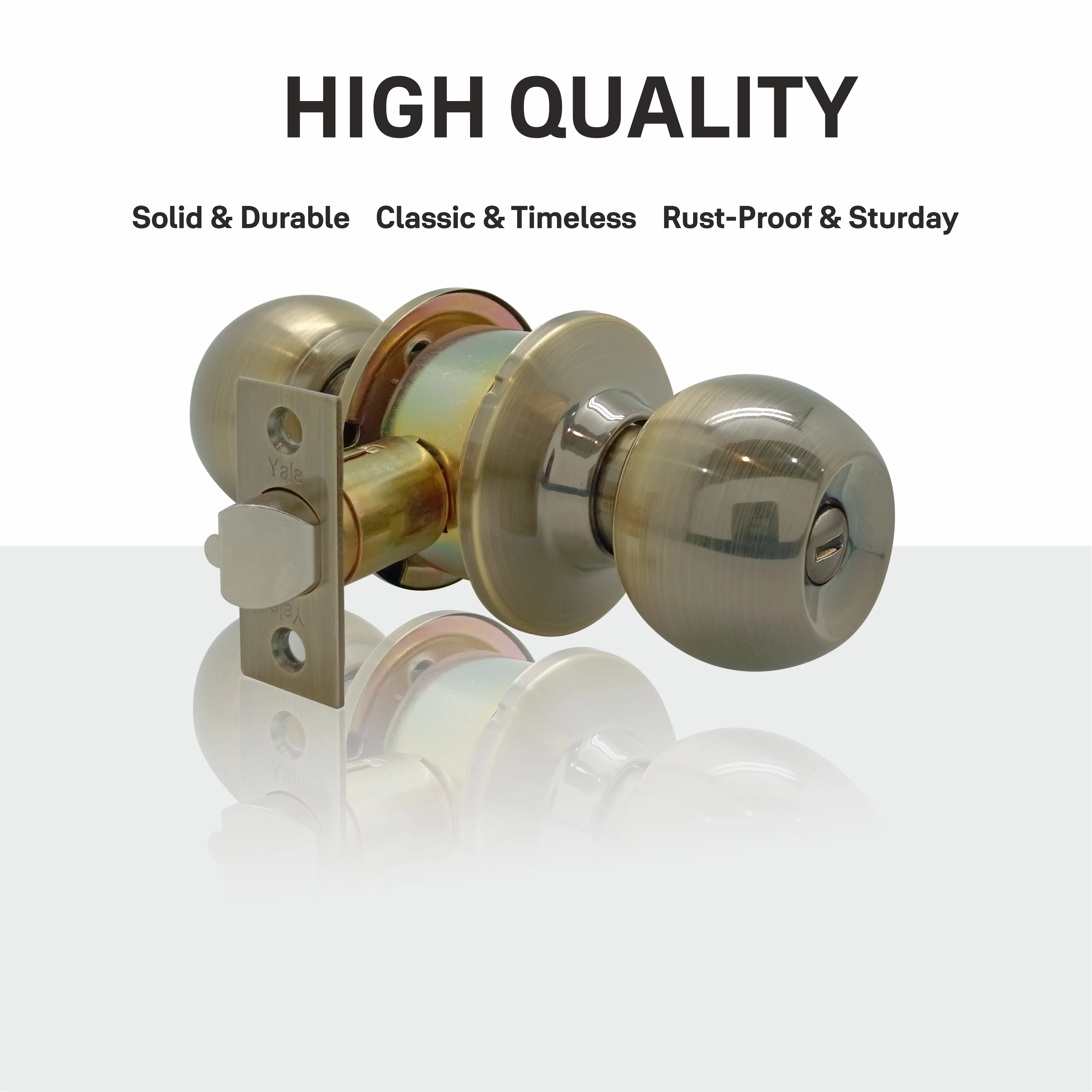 CA5122 Knobset- 60/70mm B/S, Bathroom Antique Brass - Image 7