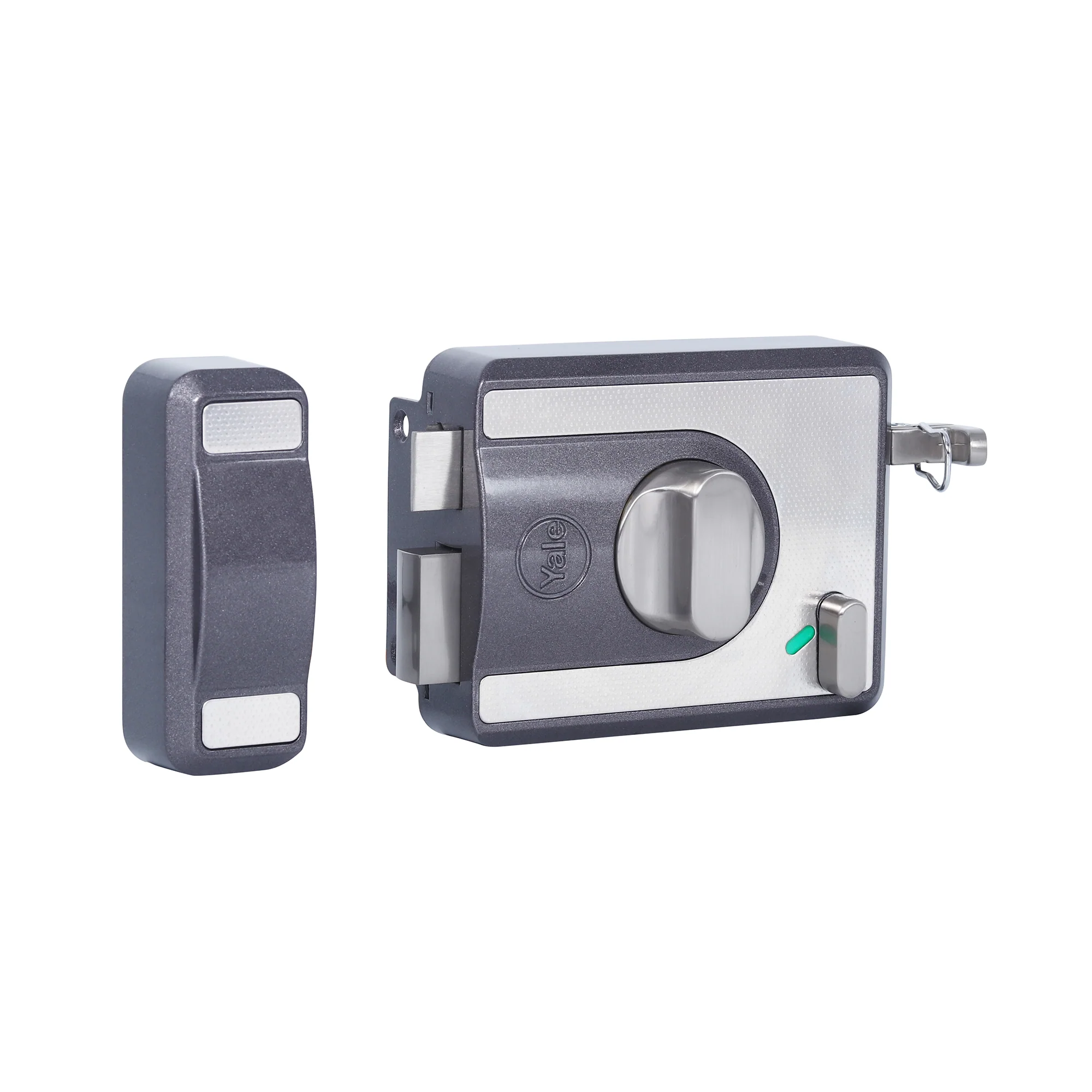 CBS-Cinco Stark Series Premium Rim Main Door Lock , Knob Inside, Grey - Image 6