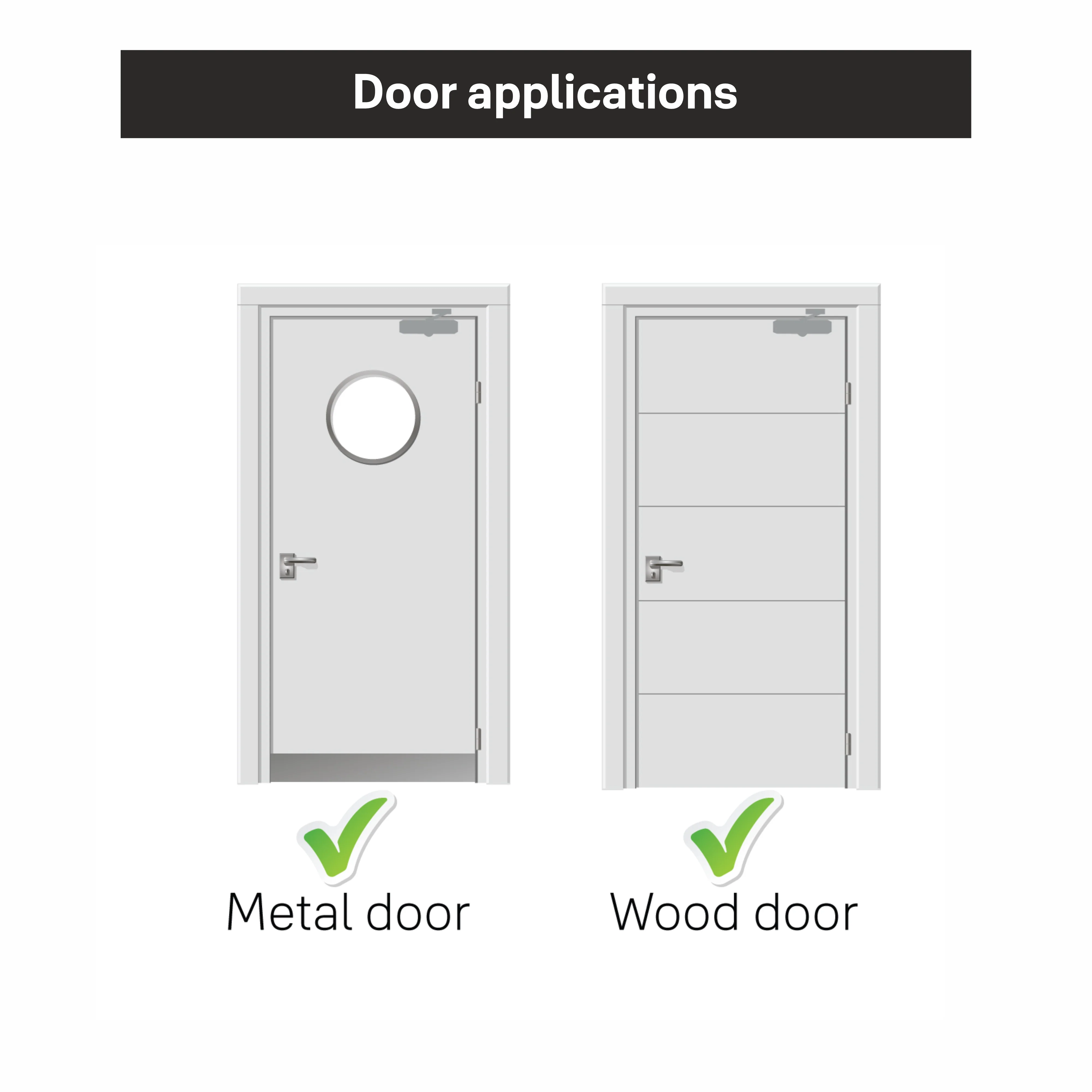 DCR-504 Door Closer, EN Size 4, Silver - Image 8