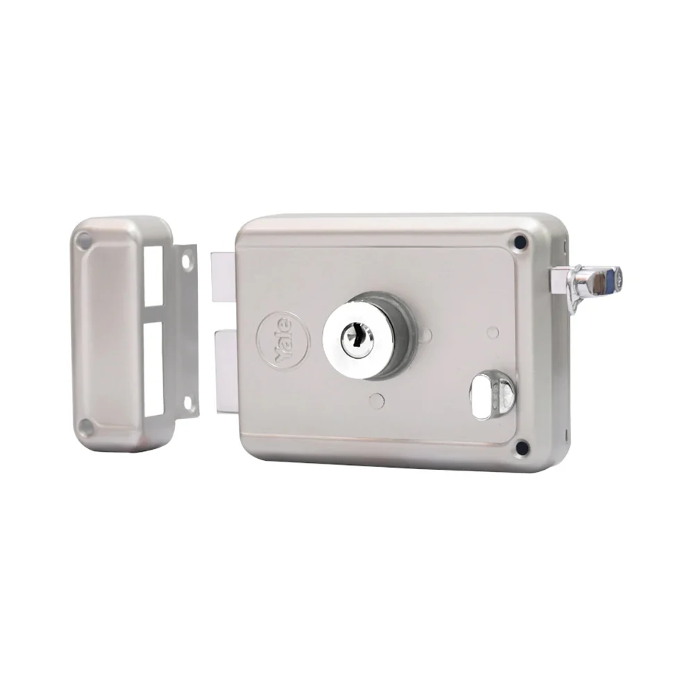 R600 DC, Main door rim lock, With both side keys, Regular Keys, Silver - Image 6