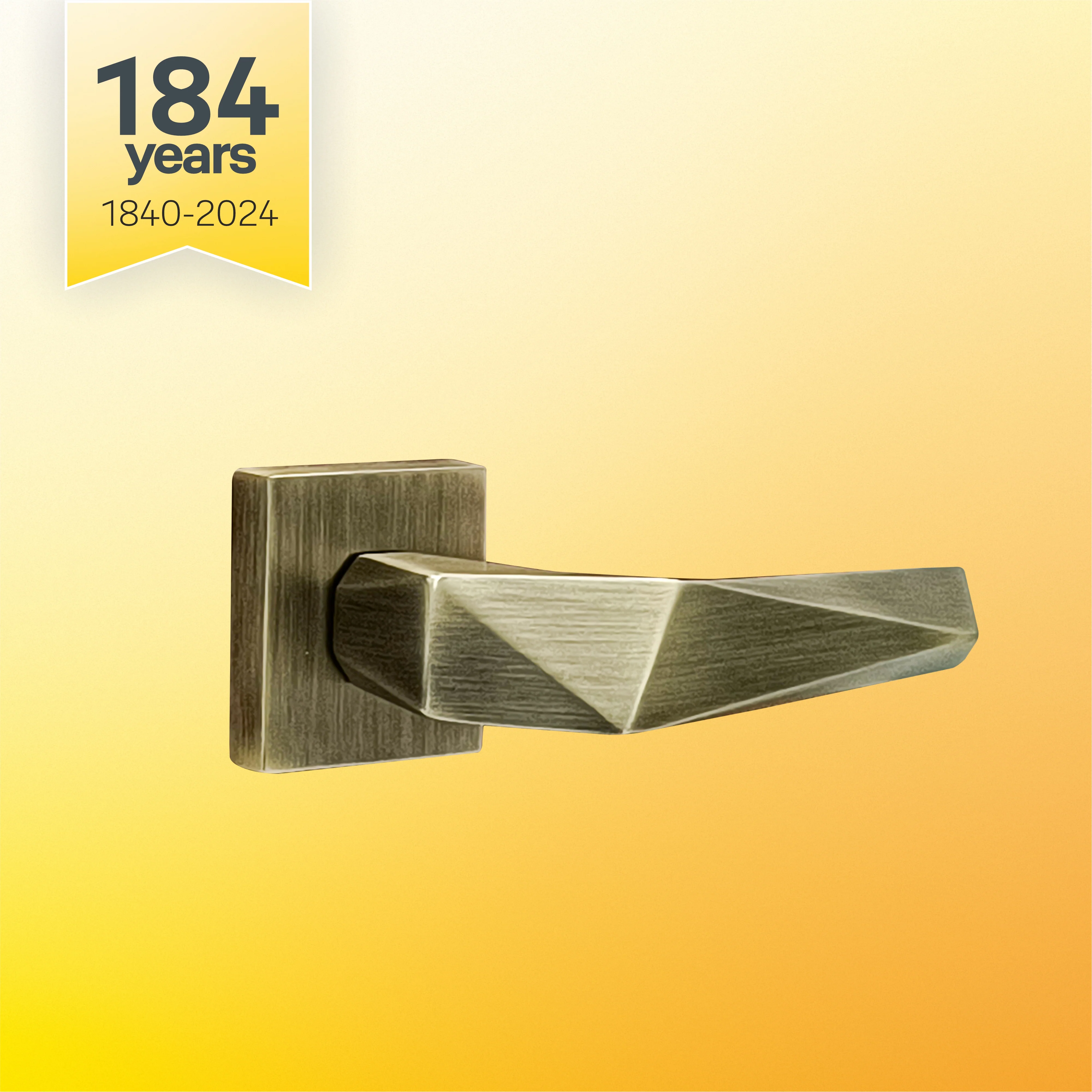 SM-01-01-02 Yale SM series Mortise Lock Comboset with Rose and Escutcheons, Cylinder with Knob inside and keys Outside, AB Finish - Image 11