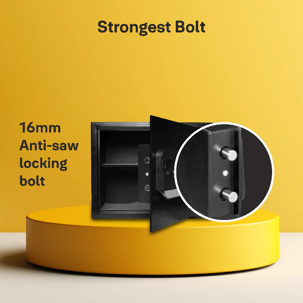 Yale Stellar 250 Biometric Safe Locker with Keypad- Medium, 16.7 litre - Image 10