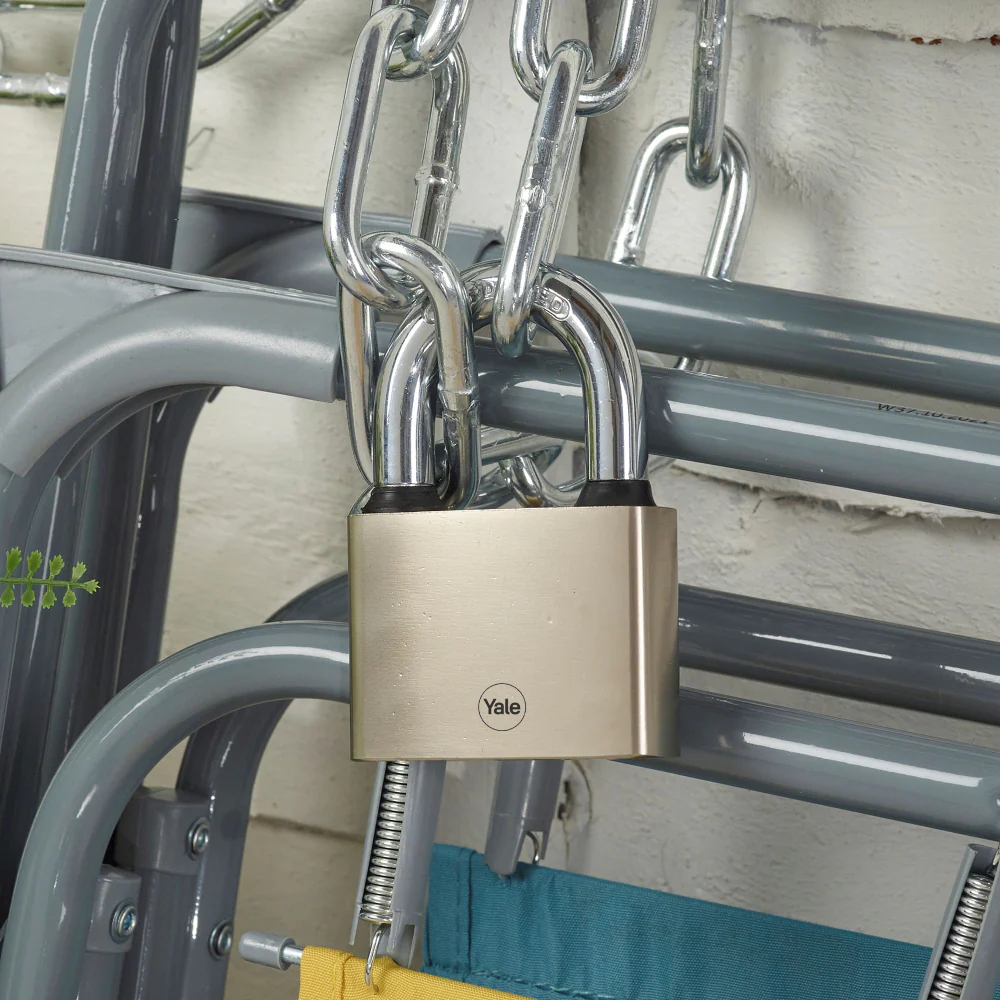 Y112/50/128/1 Yale 50mm Iron Disc Padlock (Pack of 2) with 3 Retaining Keys (With each lock) (Silver Finish) - Image 13