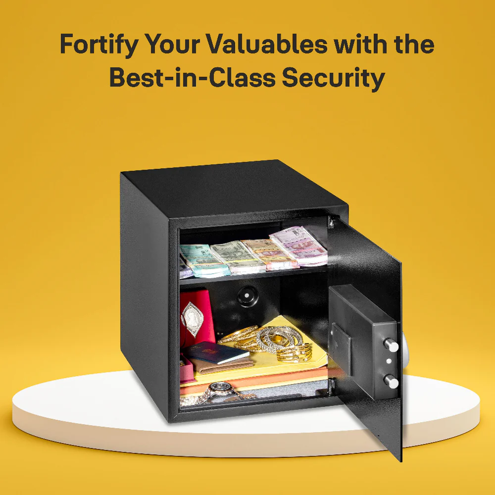 Yale YSS/390/DB2 Standard Large Electronic Safe locker with Pincode Access- 41 litres, Black - Image 10