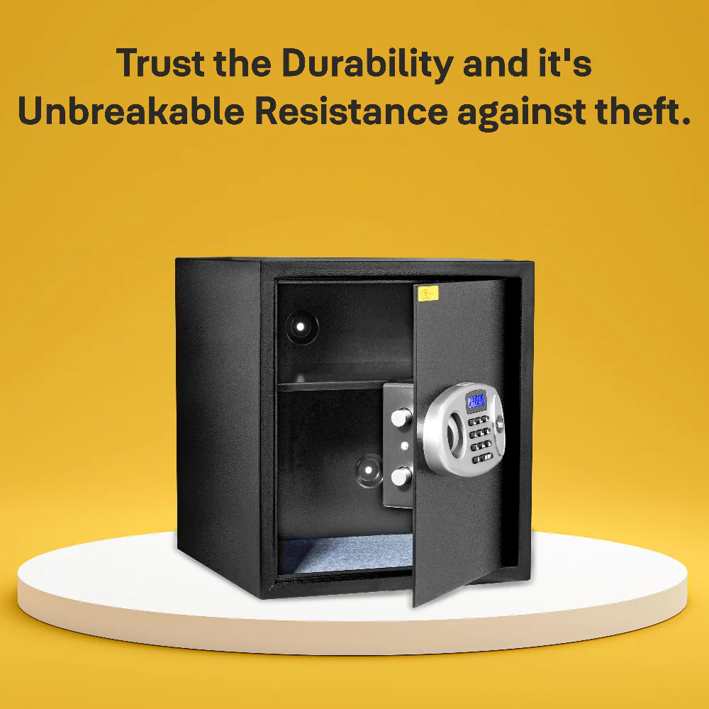 Yale YSS/390/DB2 Standard Large Electronic Safe locker with Pincode Access- 41 litres, Black - Image 11