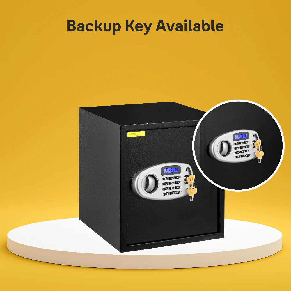 Yale YSS/390/DB2 Standard Large Electronic Safe locker with Pincode Access- 41 litres, Black - Image 5