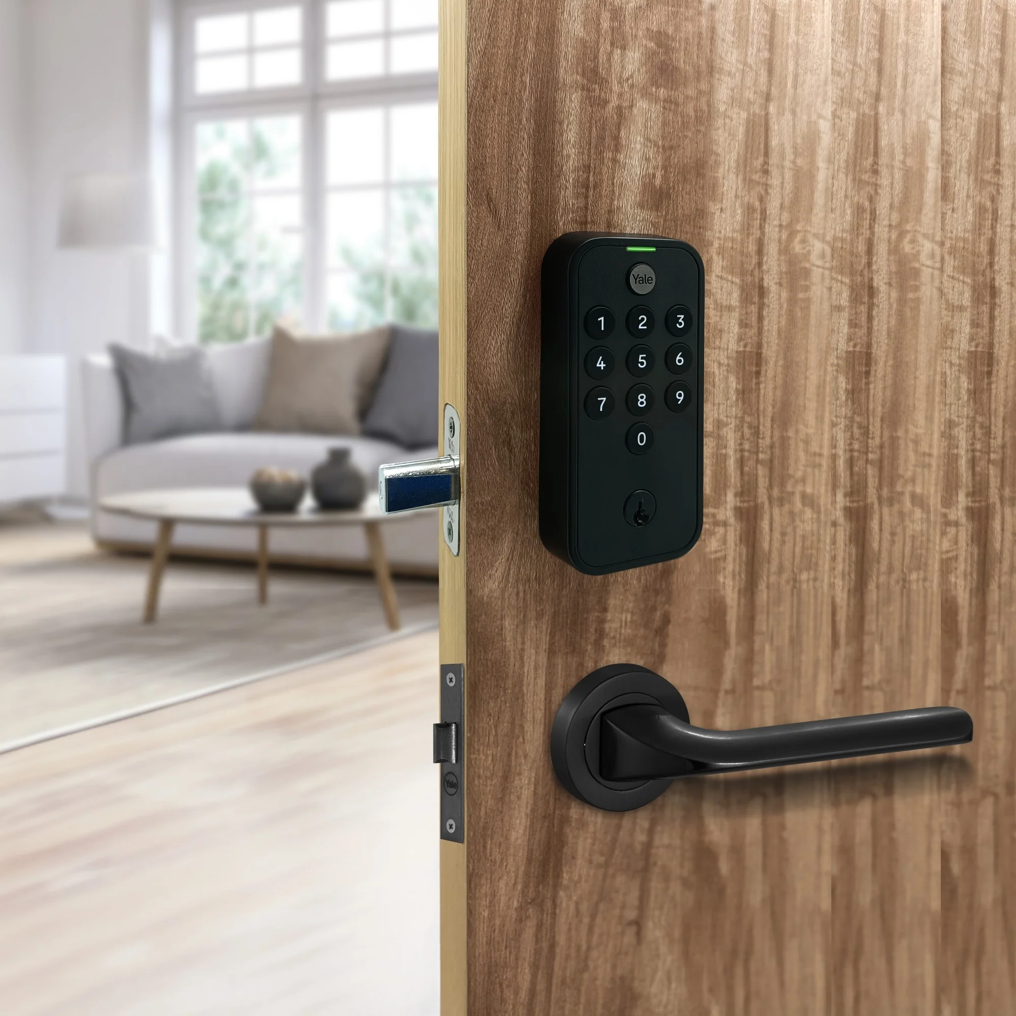 Yale TYE Digital Lock, Black Color, with PIN and Manual Key - Image 8