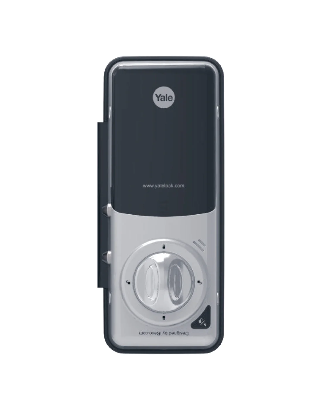 YDG 413 GL Biometric Smart Glass Door Lock, Mirror Finish - Image 3
