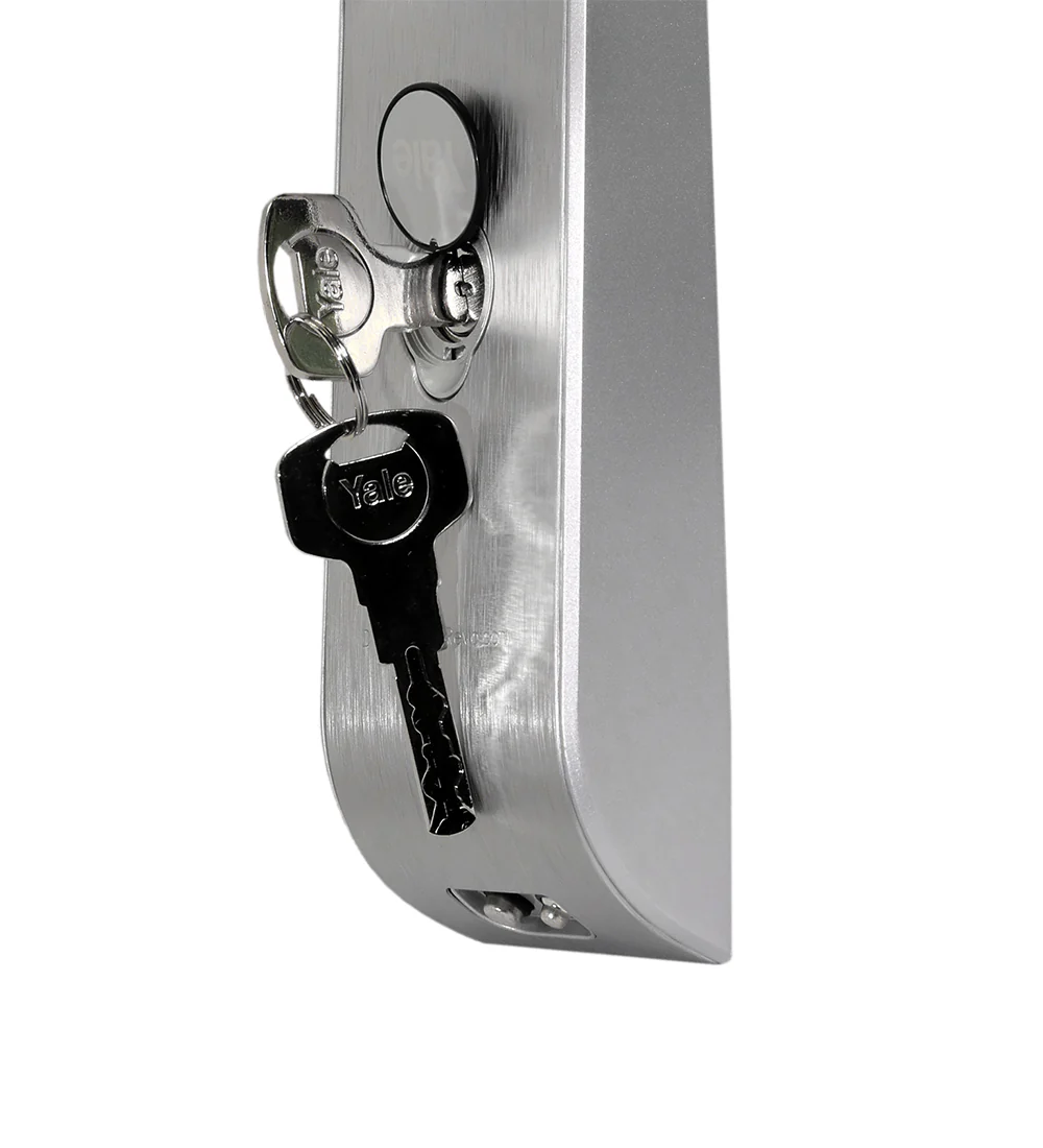 YDM 3115 AV Series- Smart Lock, Silver with PIN, RFID and Mechanical card - Image 15