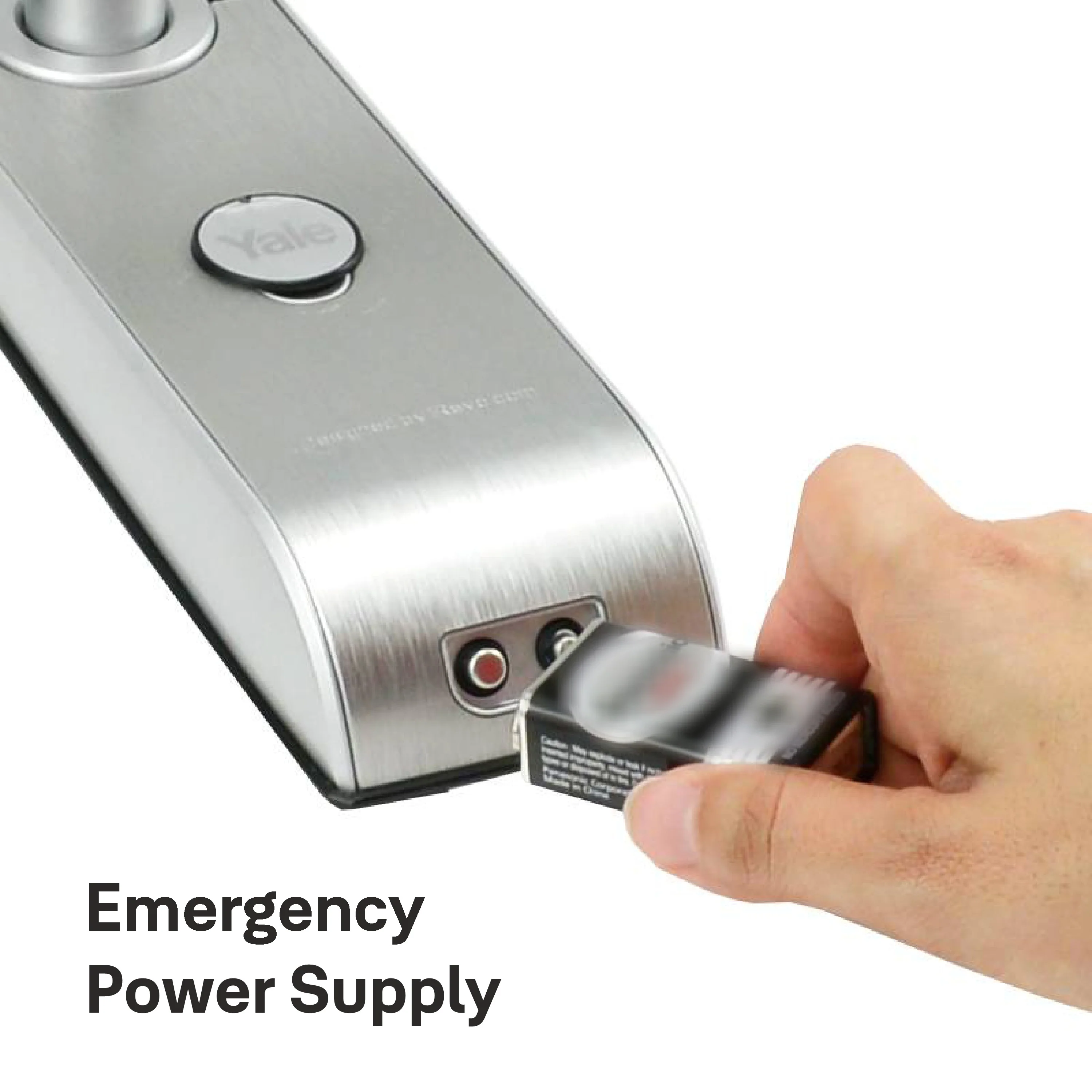 YDM 3115 AV Series- Smart Lock, Silver with PIN, RFID and Mechanical card - Image 16