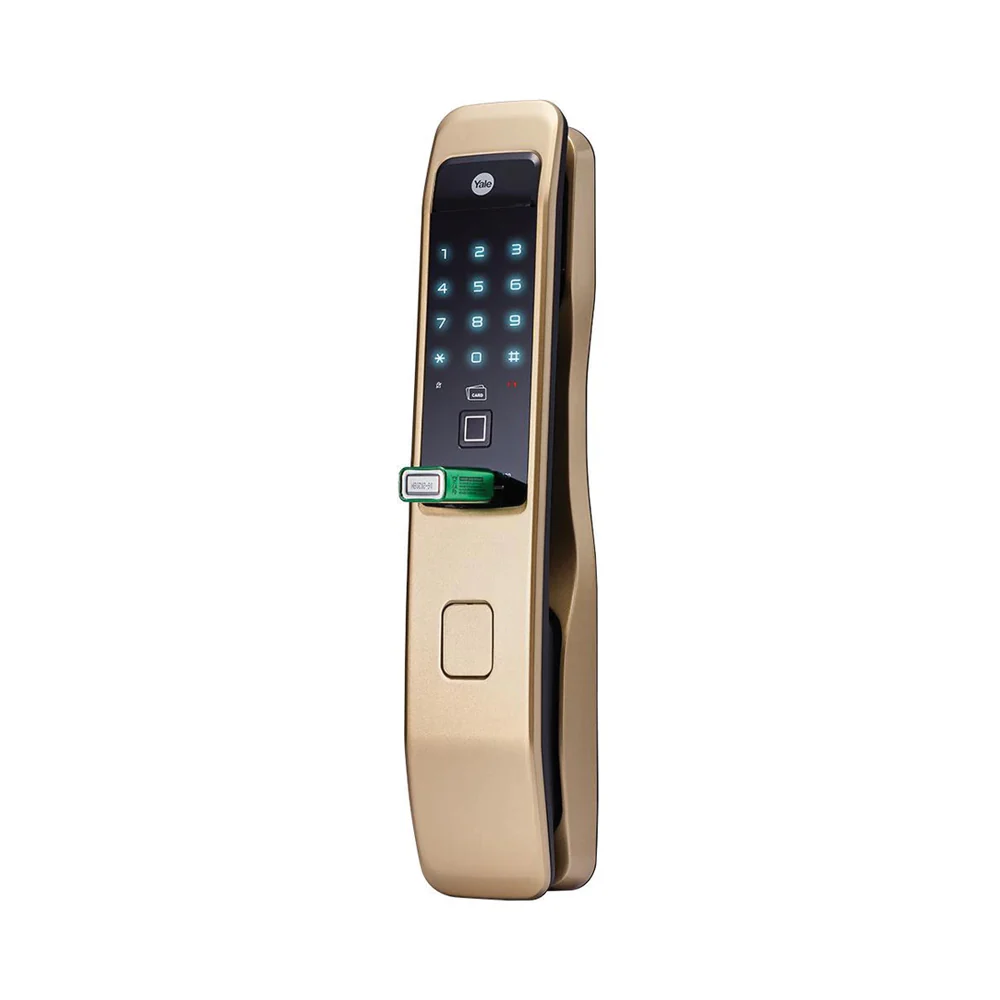 YMI 70 CG - A Series Push Pull Smart Lock, Red Gold (Bluetooth Module and Wifi Bridge Included) - Image 5