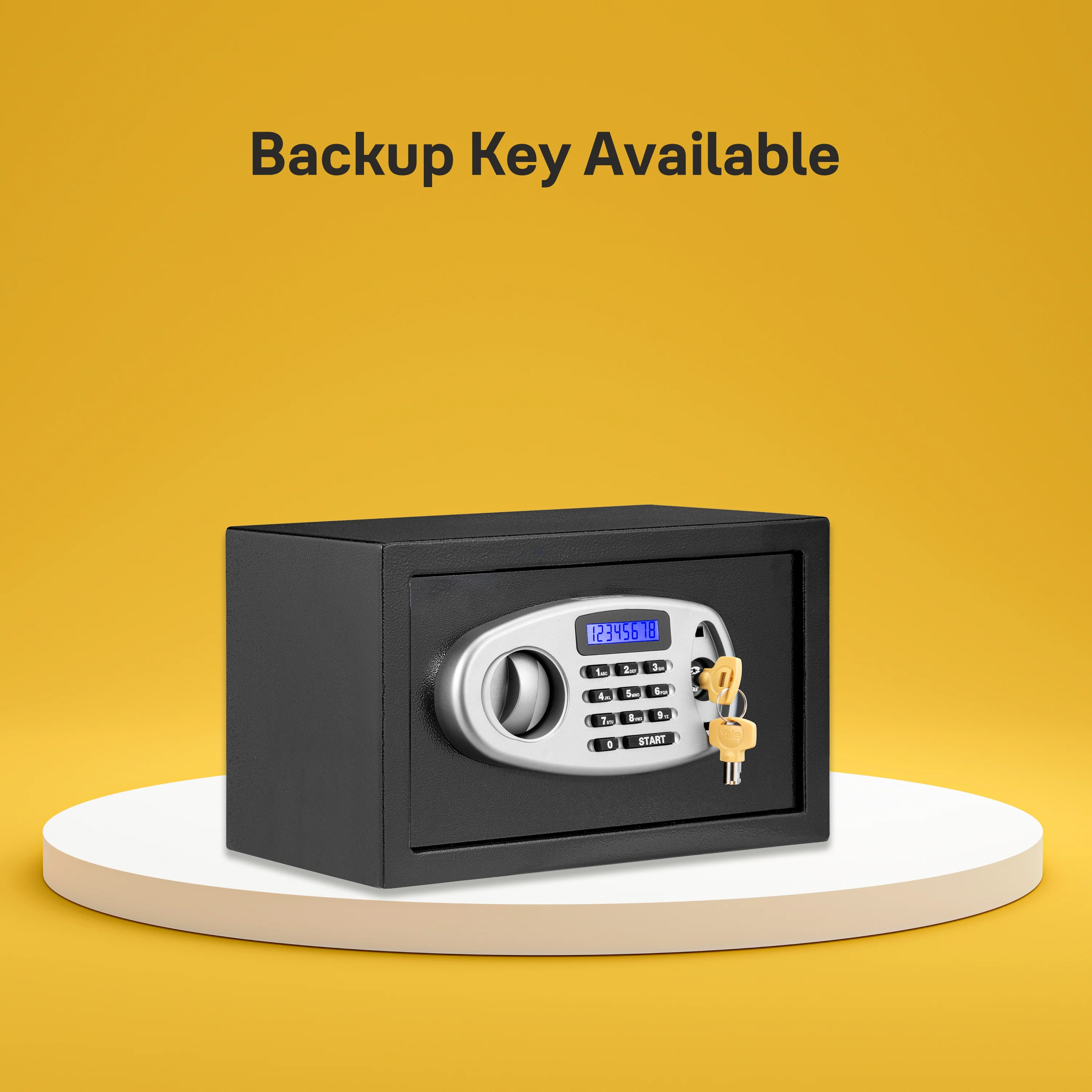 YSS/200/DB2  Small Security Safe locker with Pincode Access- Black - Image 7