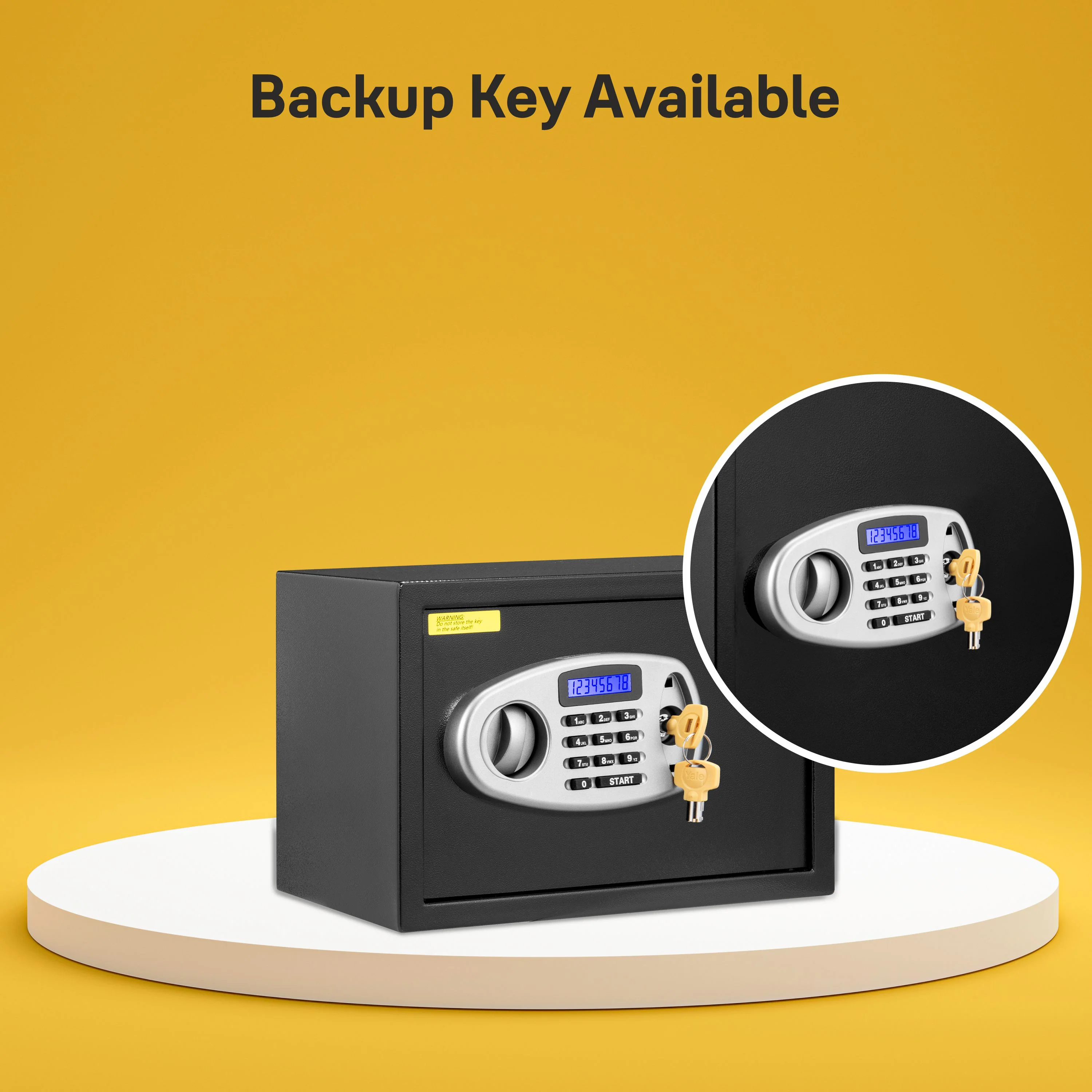 YSS/250/DB2 Home Security Safe lockers with Pincode Access- Black - Image 5